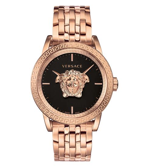 versace rose gold bracelet watch|Versace gold bracelet men.